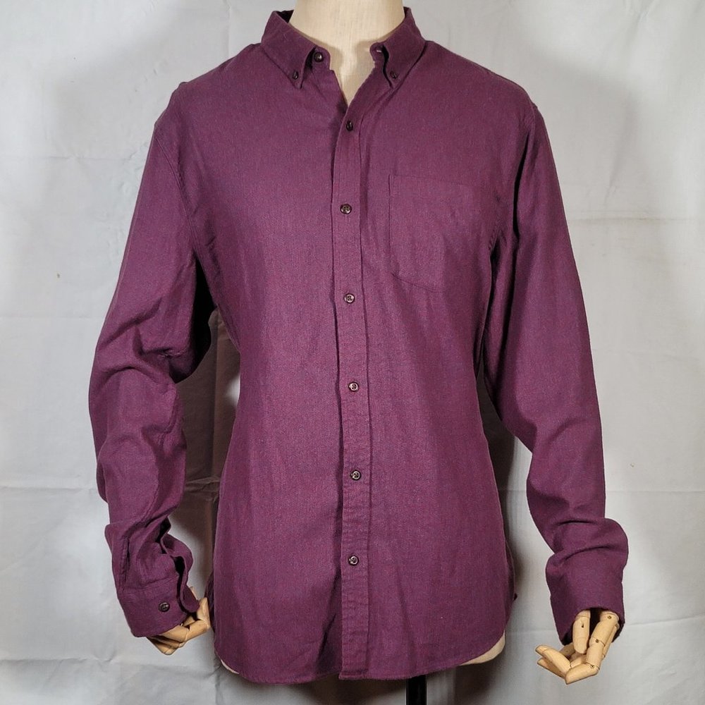 Hawker Rye Benson Stretch Slim Flannel Shirt XL